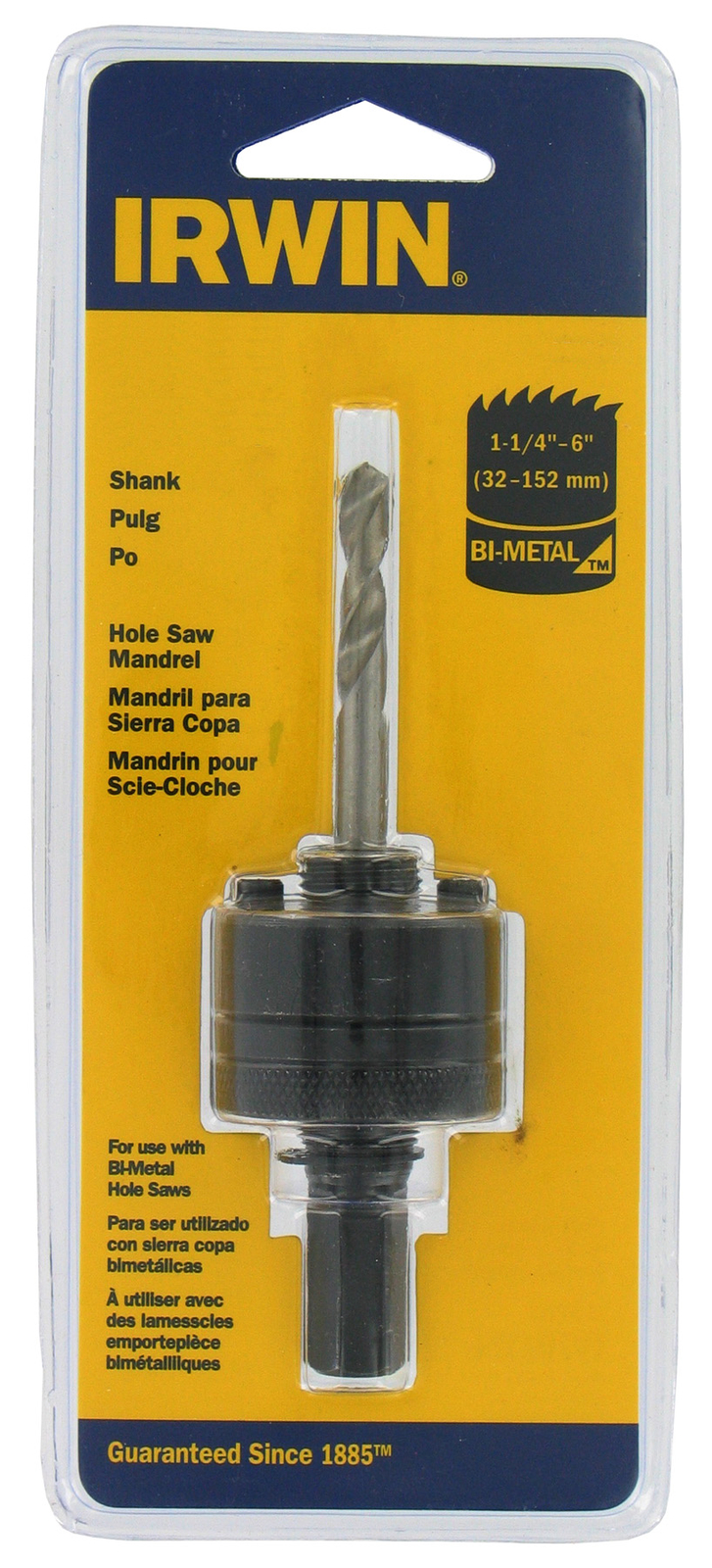 IRWIN Hex Shank Hole Saw Mandrel 
